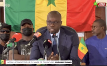 ​Installé ce jeudi comme nouveau maire de Ziguinchor – Sonko délivre un message responsable