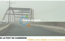 Avec le pont de Cambéréne, on passe d’1h à 15mn entre Malika et la Foire de Dakar !