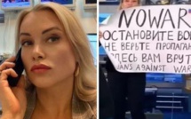 Ce que l'on sait de l'action de Marina Ovsiannikova, la femme qui a dénoncé la guerre en Ukraine en plein journal télévisé russe