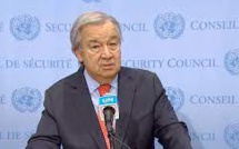 "Il est temps de mettre fin à cette guerre absurde", déclare le chef de l'ONU Antonio Guterres