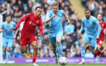 PREMIER LEAGUE - 32E JOURNÉE : MANCHESTER CITY ET LIVERPOOL SE NEUTRALISENT (2-2)
