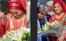 Carnet blanc : La top modèle Marie Louise Diaw, a dit oui au footballeur Pape Abdou Cissé (Photos)