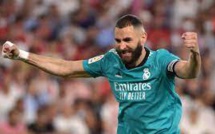 LIGA - MENÉ 2-0 PAR SÉVILLE, LE REAL MADRID S'IMPOSE 3-2 AVEC UN BUT DÉCISIF DE BENZEMA !
