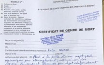 Drame de Bargny : le certificat de genre de mort révèle une mort par étranglement et exclut le viol.