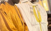 Touba- M'backé : Mal-en-point, Moustapha Cissé Lo reçoit la visite de son marabout Serigne Moussa Nawél  Mbacké