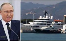 Italie : un mystérieux yacht qui appartiendrait à Vladimir Poutine immobilisé