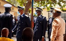 ​POLICE SÉNÉGALAISE - Le Commissaire Sow quitte la Médina pour Dieuppeul- Les images de sa passation de service avec le commissaire Sarr 