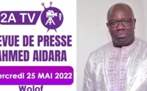 Revue de Presse du 25 Mai 2022 avec Ahmed Aidara