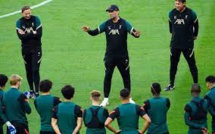 LIVERPOOL - REAL MADRID : LES REDS À L'ENTRAÎNEMENT AU STADE DE FRANCE, EN VEILLE DE FINALE DE LIGUE DES CHAMPIONS
