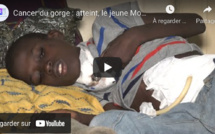 Cancer de la gorge : le jeune Moustapha qui vit avec un tuyau relié à son ventre, mise sur les âmes charitables pour une intervention.