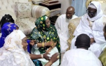 TOUBA - La sœur aînée du Président Sall reçue en audience par le Khalife Général des Mourides.