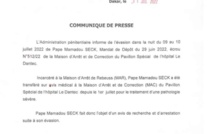 Rebeuss : Transféré à Dantec pour maladie, un détenu en profite pour s'évader…