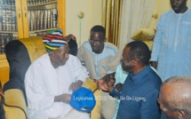 Législatives à Kaolack : Pape Diop reçu par les khalifes de Médina Baye et de Léona Niassène.