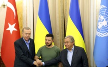 Ukraine : rencontre Zelensky-Erdogan-Guterres, inquiétudes sur la centrale de Zaporijjia