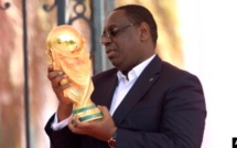 LE TROPHÉE DE LA COUPE DU MONDE EST ARRIVÉ AU SÉNÉGAL