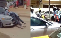 Affaire du policier agrippé au capot d’un véhicule: L’automobiliste en garde à vue
