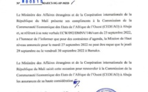 Mali: Goita repousse la visite de Macky Sall et de la CEDEAO
