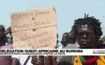 Burkina Faso: la délégation ouest-africaine "confiante", manifestation contre la Cédéao