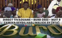🔴[ DIRECT TIVAOUANE ] BURD 2022 CHAPITRE 10 - ZAWIYA SEYDIL HADJI MALICK SY RTA