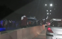 Séries d'accidents sur l'autoroute à péage : 30 blessés dont 3 graves, le trafic bloqué.
