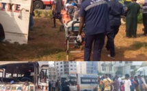 Accident sur la VDN: Un car « Ndiaga Ndiaye » perd ses freins et percute d’autres véhicules