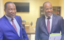 Photos/ Poste: La passation de service entre Abdoulaye Bibi Baldé et Mohamadou Diaité s’est super bien passée