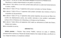 Affaire Adji Sarr - Ousmane Sonko : Pourquoi le greffier du Doyen des juges, a été affecté à Kaolack (Document)