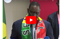 Remise du drapeau aux Lions (Qatar) : Le message émouvant du président Macky Sall à Sadio Manè…