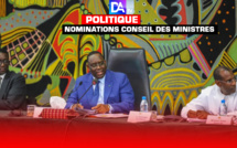 Les nominations en conseil des ministres de ce Mercredi 30 Novembre 2022