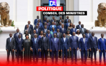 Communiqué du conseil des ministres du 30 Novembre 2022 .