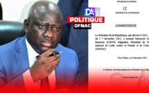 OFNAC : Serigne Bassirou Guèye remplace Seynabou Ndiaye Diakhaté.