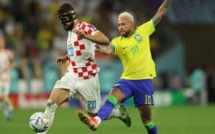 Mondial : le Brésil sorti par la Croatie