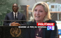 Marine Le Pen au Sénégal : "Il est aujourd'hui, totalement, anormal que le continent africain ne soit pas représenté au Conseil de sécurité des Nations Unies (...) le Président Macky Sall est attaché à la souveraineté du Sénégal."