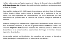 Un vaste réseau de détournement démantelé à Teyliom LOGISTICS.