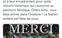 CHAN : La réaction de Macky Sall après le sacre des Lions