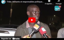 Conseil interministériel à Thiès: Militants et responsables politiques exigent la candidature du Président Macky Sall à l’élection présidentielle de 2024