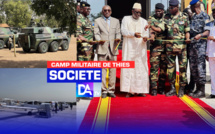 [ IMAGES ] Base militaire de Thiès : Macky Sall en visite au chantier de l’académie internationale des métiers de l’aviation et dans les 8 camps…