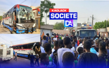 Kaolack : Des étrangers accusés d'avoir battu à mort un jeune sénégalais du nom de Abdourahim Niass... Leur bus complètement saccagé.