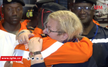L'ambassadrice turque très émue au retour des Pompiers sénégalais !