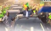 Sédhiou : Macky Sall accueilli par une foule immense