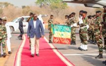 SEDHIOU- Bel accueil au Président Macky Sall  (IMAGES)