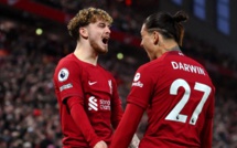 PREMIER LEAGUE -LIVERPOOL ÉCRASE LE RIVAL MANCHESTER UNITED À ANFIELD