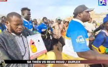 L’arrivée de Sa Thiès en mode « Baye Fall », pour son duel contre Reug Reug…