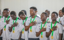  Macky Sall octroie une prime spéciale de 10 millions de francs CFA à chacun des vainqueurs de la CAN U20