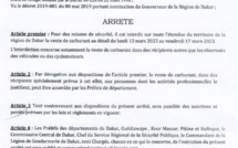 Vente de carburant au détail : Le gouverneur de Dakar signe l’arrêté portant son interdiction et met en garde tout contrevenant