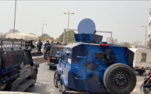 Ousmane Sonko refuse de passer par la Corniche, jets de gaz lacrymogènes
