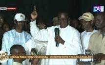 Méga meeting de Benno à Ndiaffate : "Je dirais au Président Sall qu'il le veuille ou non, le Saloum réclame sa candidature!"