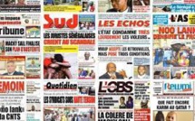 Le verdict du procès Ousmane Sonko-Mame Mbaye Niang à la Une des quotidiens