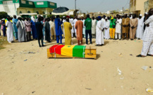 LE MONDE DU SPORT À LA LEVÉE DU CORPS DE MOMAR NDIAYE "DRAPEAU"