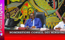 Les nominations en conseil des ministres de ce Mercredi 10 Mai 2023